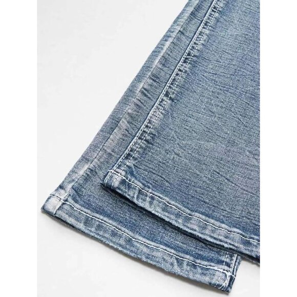 Premium Butt Lifting Mid Rise Skinny Jeans for Women - Artesia Light Blue - Picture 6 of 6